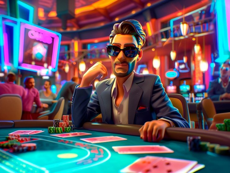 Antarmuka permainan Texas Hold'em Bonus di studio live lubuk togel
